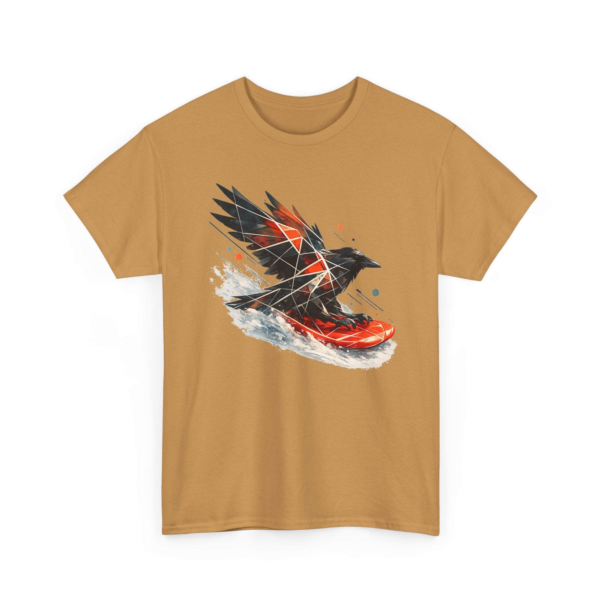 Sledding Raven — Regular Fit T-Shirt