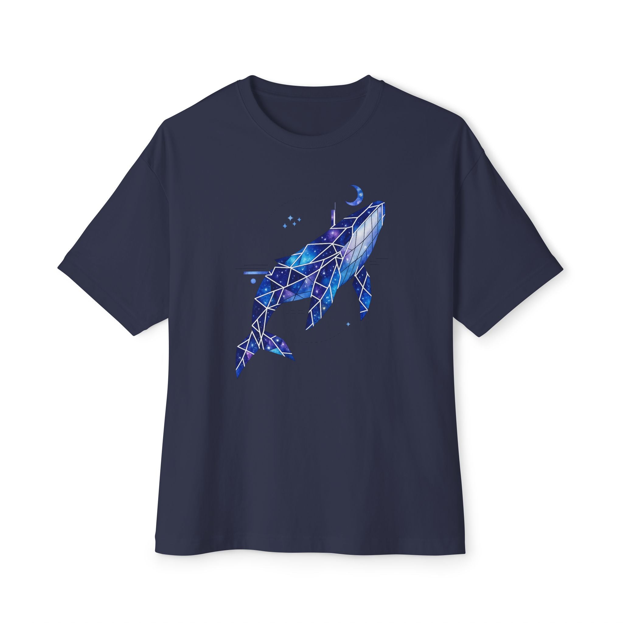 Cosmic Whale — Oversized T-Shirt