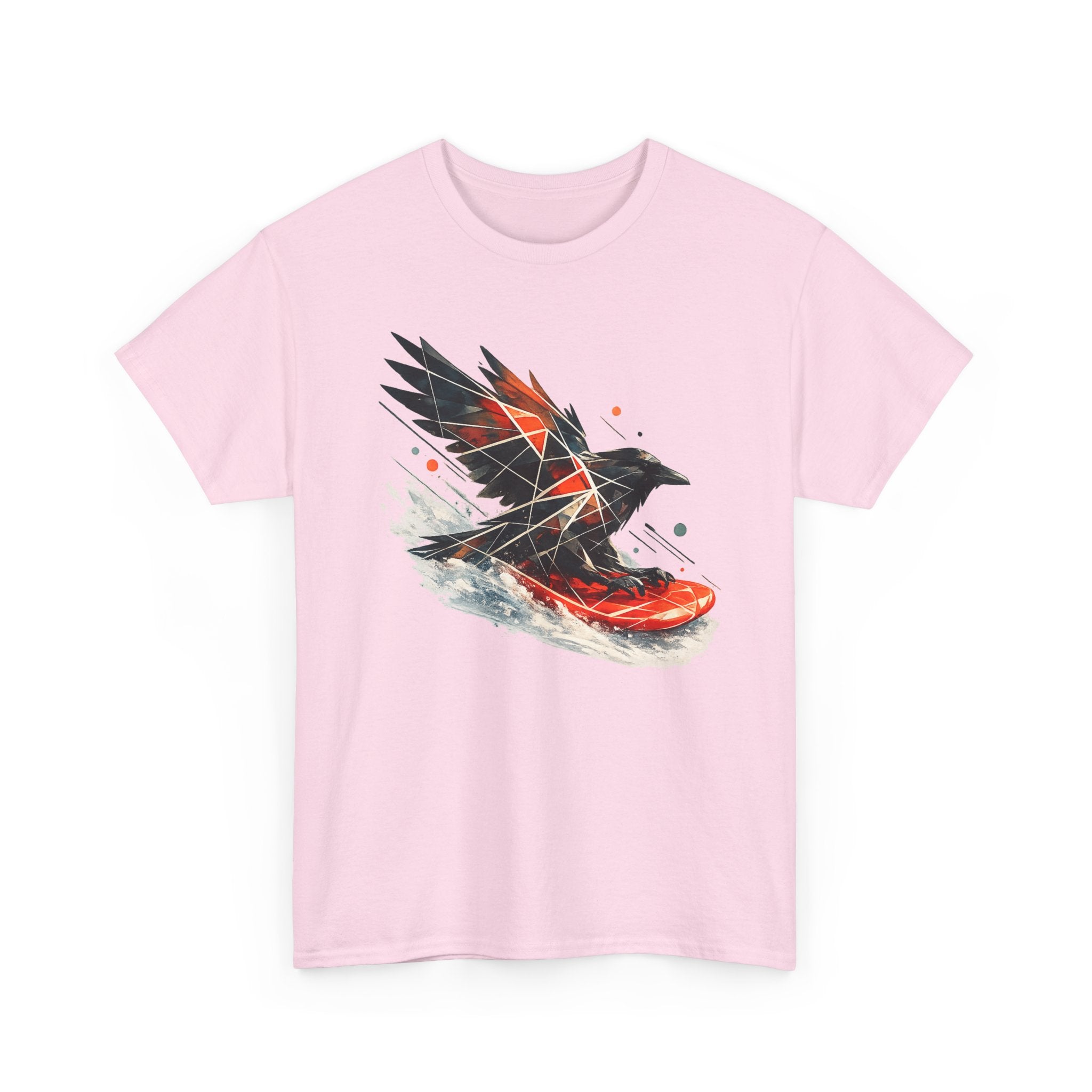 Sledding Raven — Regular Fit T-Shirt