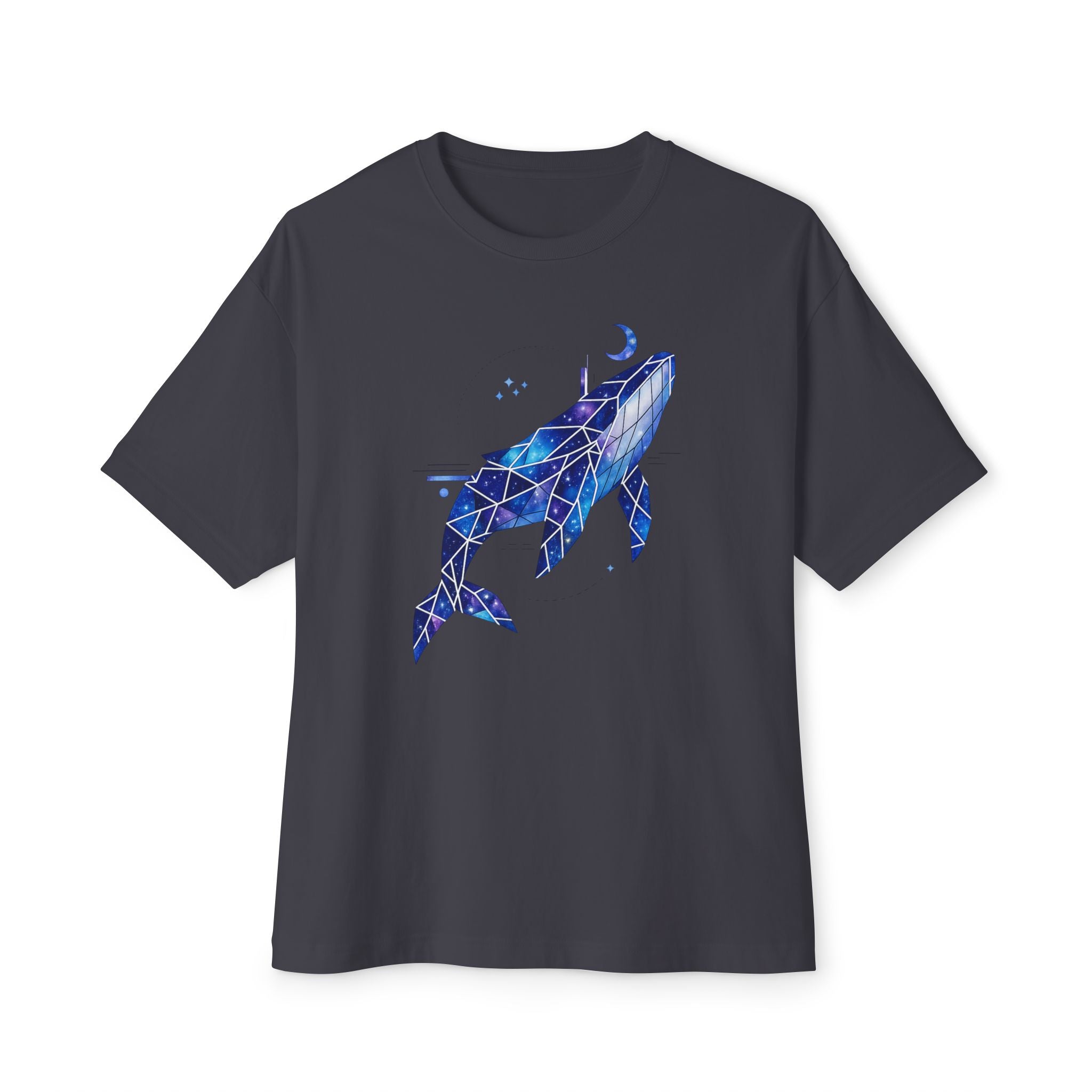 Cosmic Whale — Oversized T-Shirt