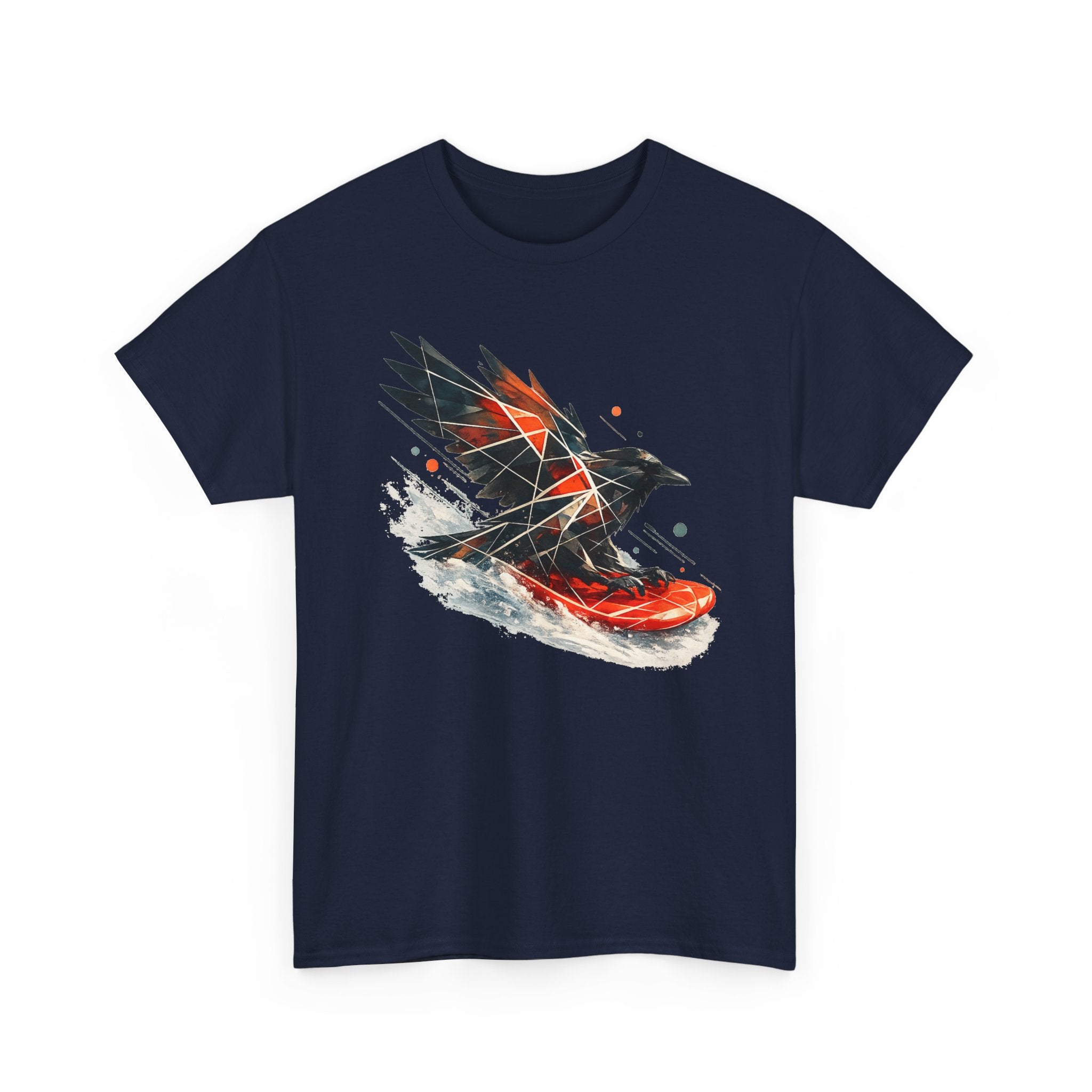 Sledding Raven — Regular Fit T-Shirt