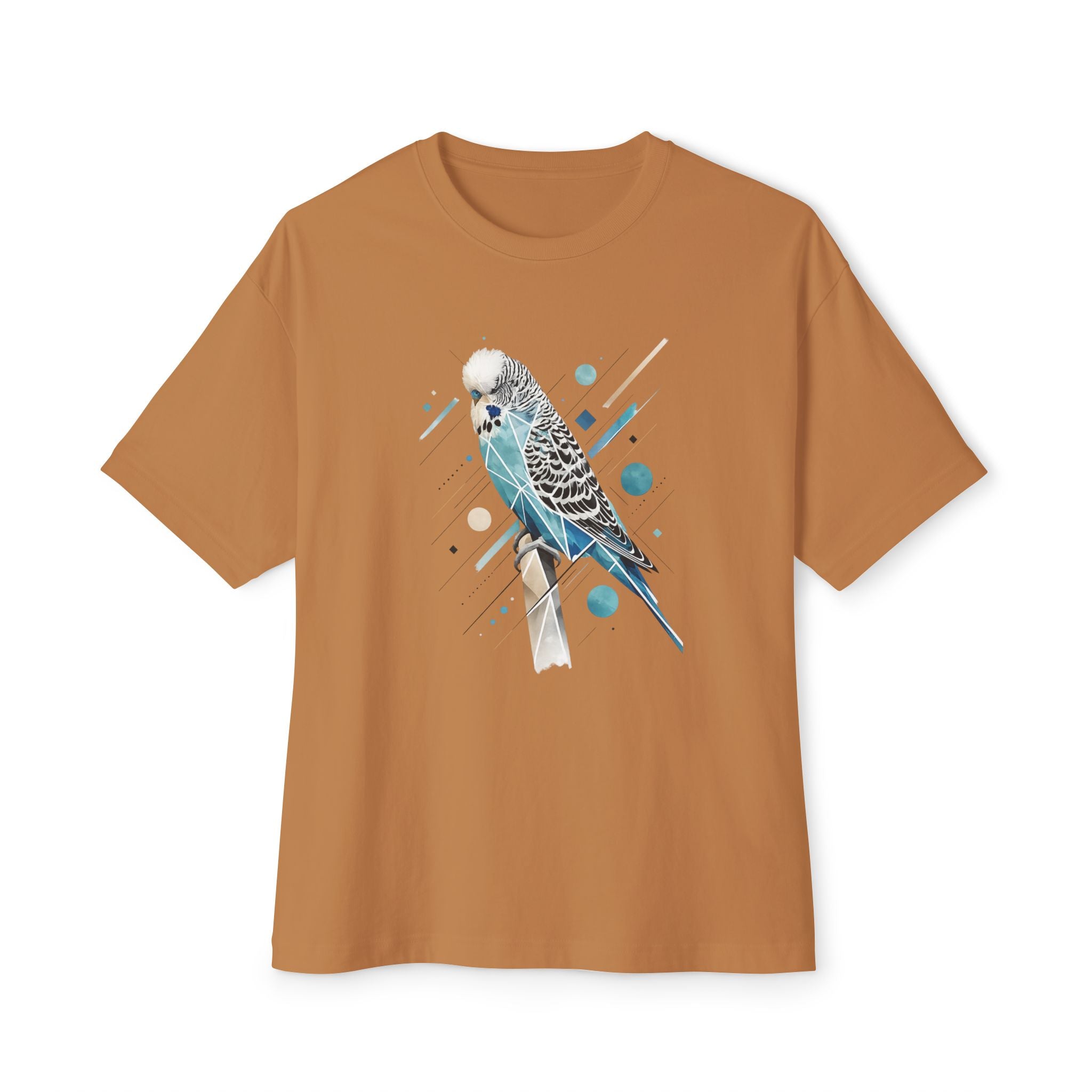 Blueberry Budgie — Oversized T-Shirt