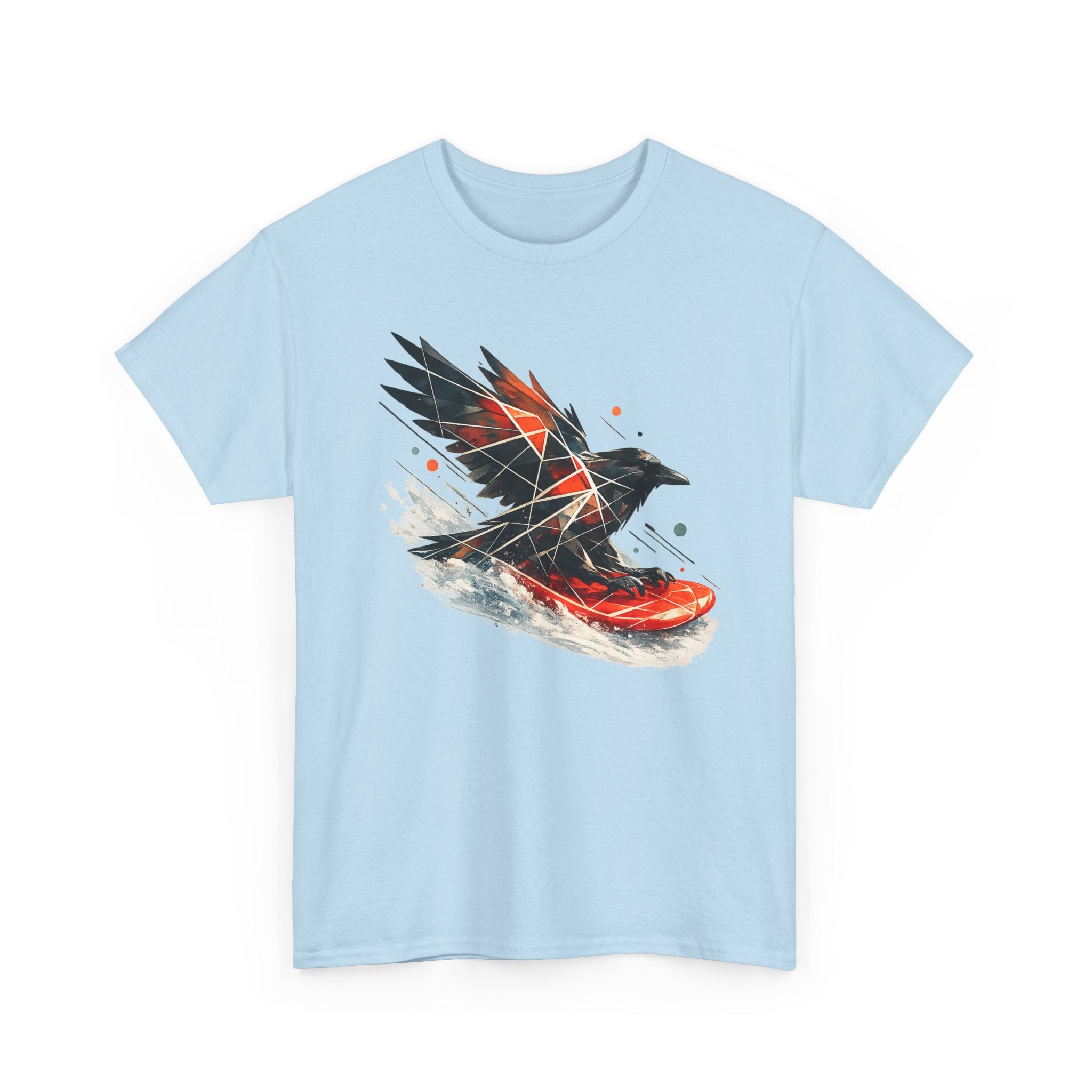 Sledding Raven — Regular Fit T-Shirt