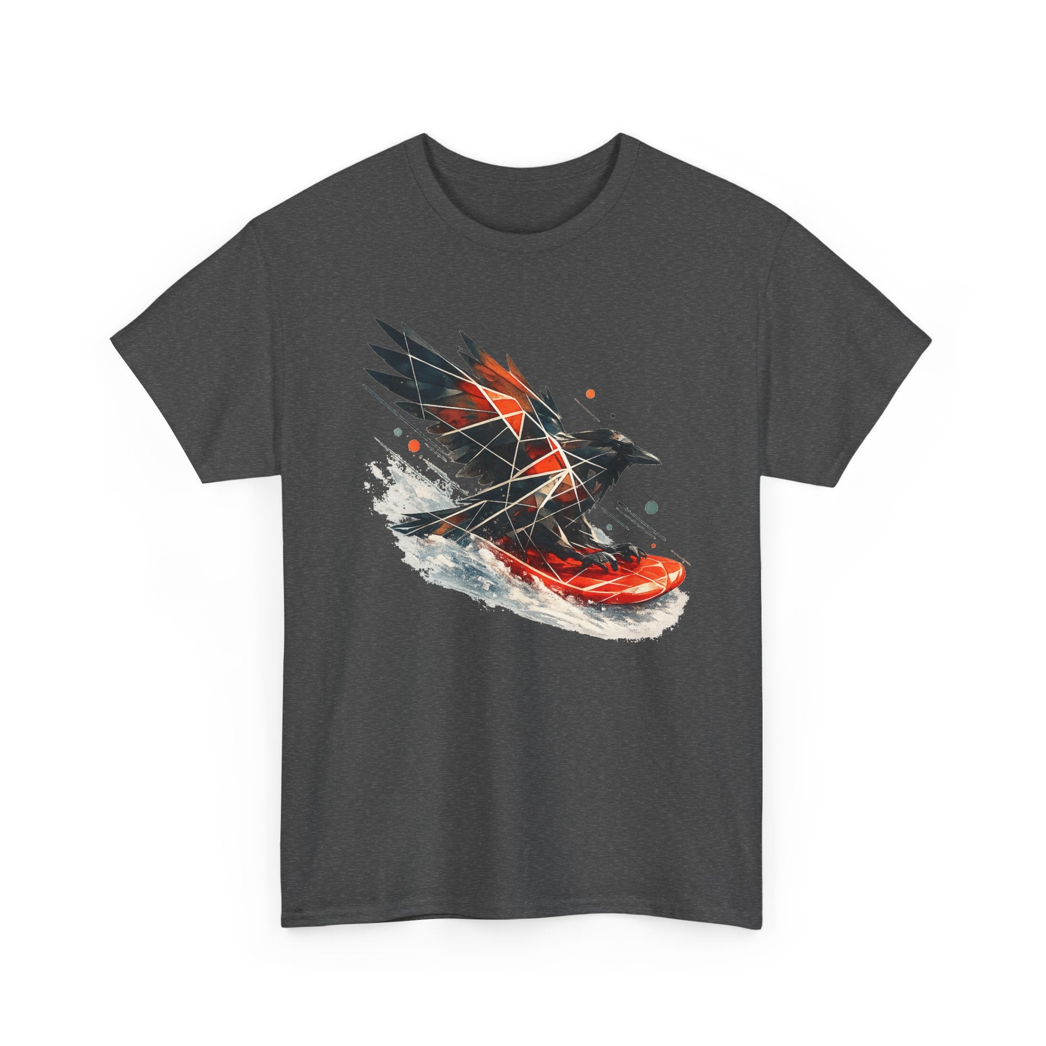 Sledding Raven — Regular Fit T-Shirt