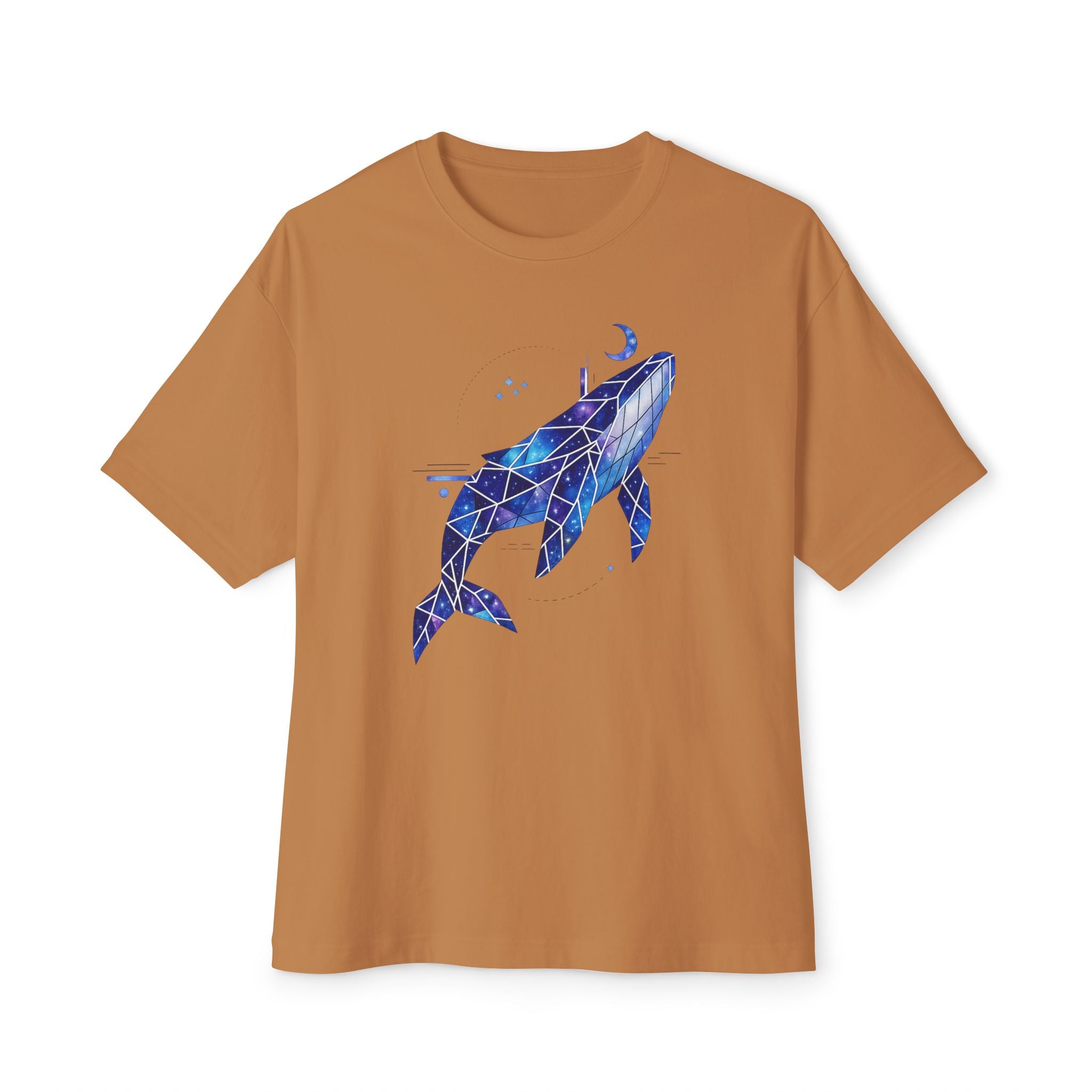 Cosmic Whale — Oversized T-Shirt