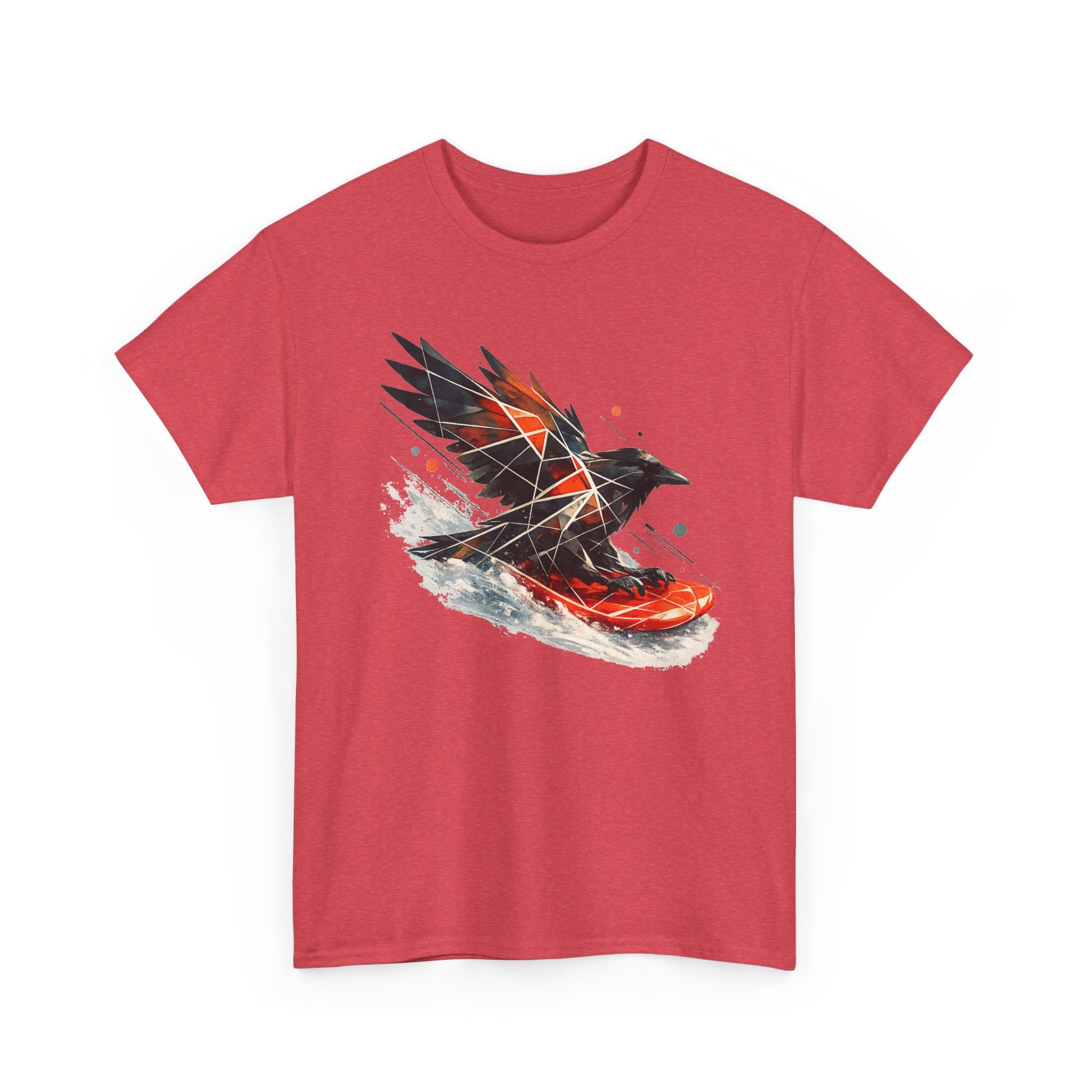 Sledding Raven — Regular Fit T-Shirt