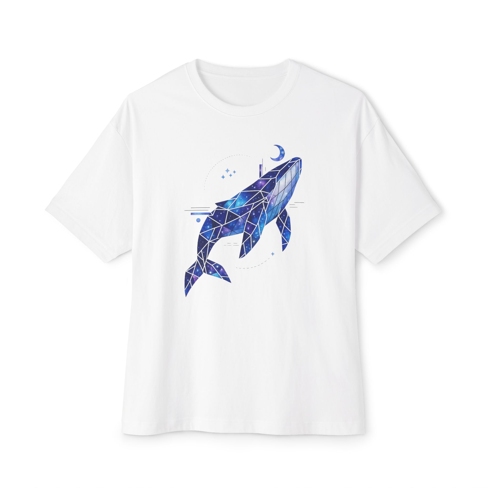 Cosmic Whale — Oversized T-Shirt
