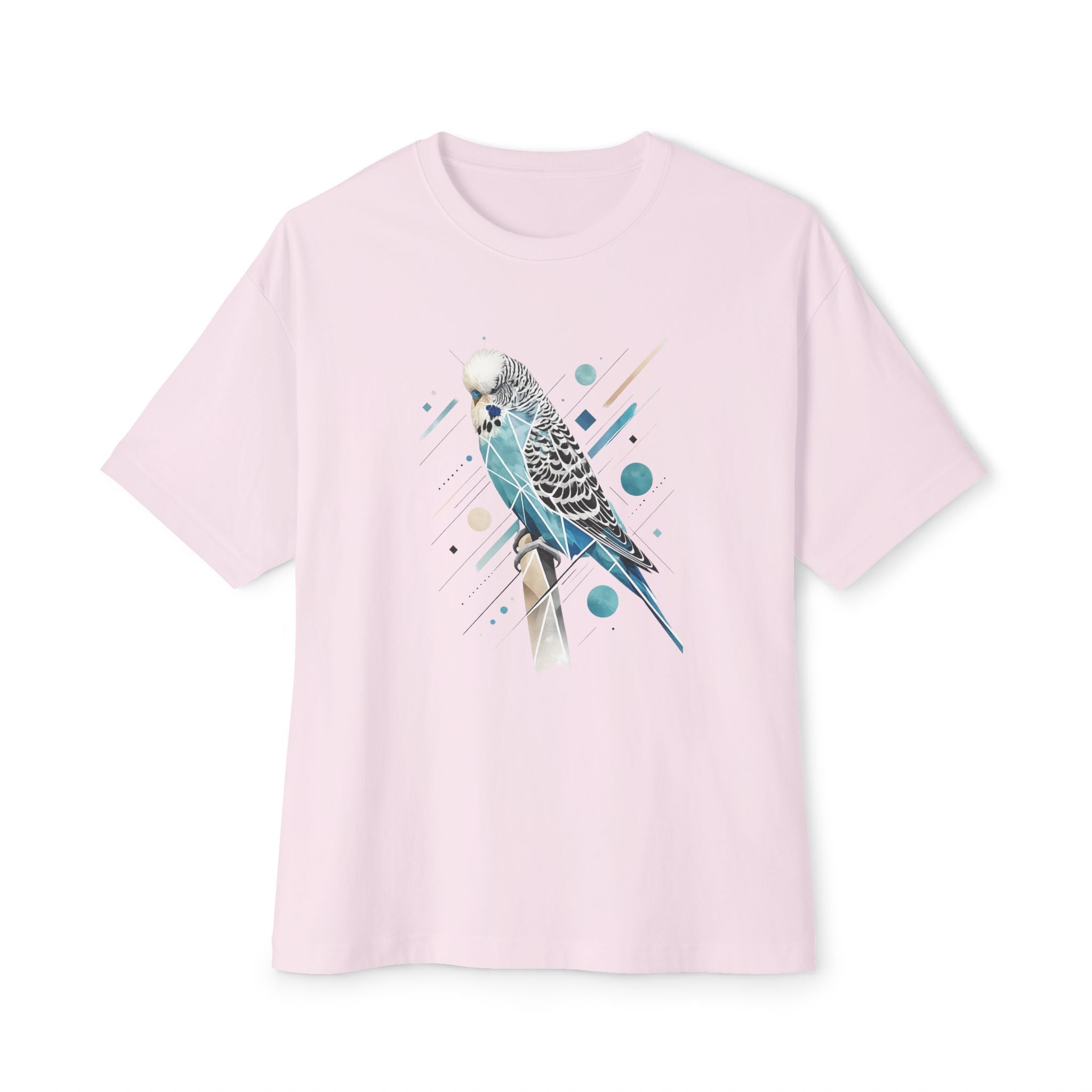 Blueberry Budgie — Oversized T-Shirt