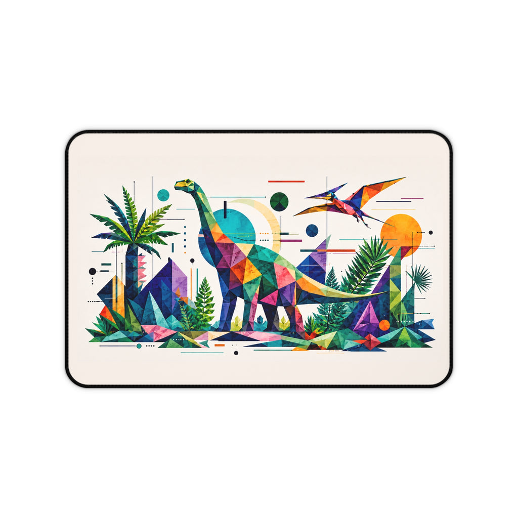 Jurassic Geometry — Desk Mat