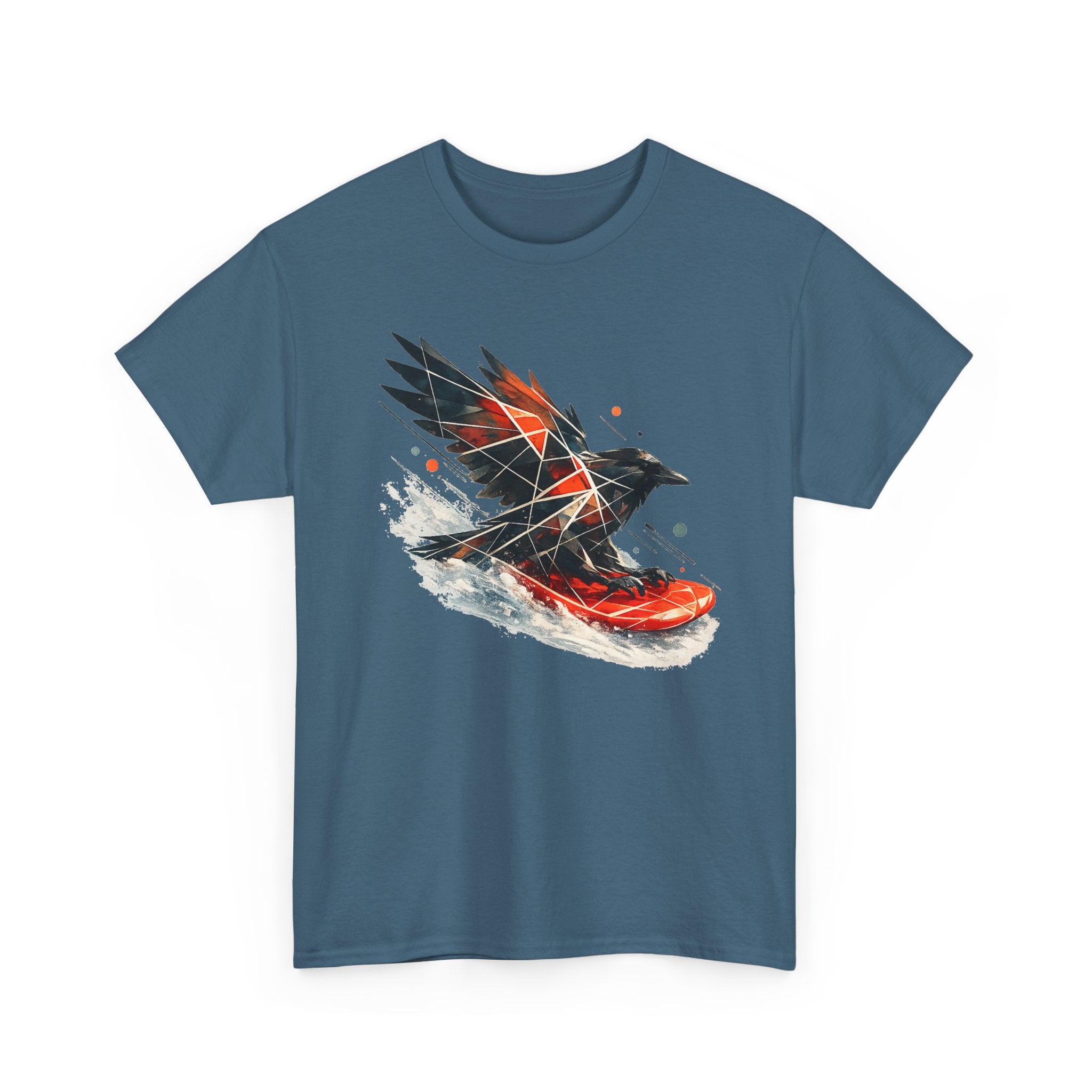 Sledding Raven — Regular Fit T-Shirt