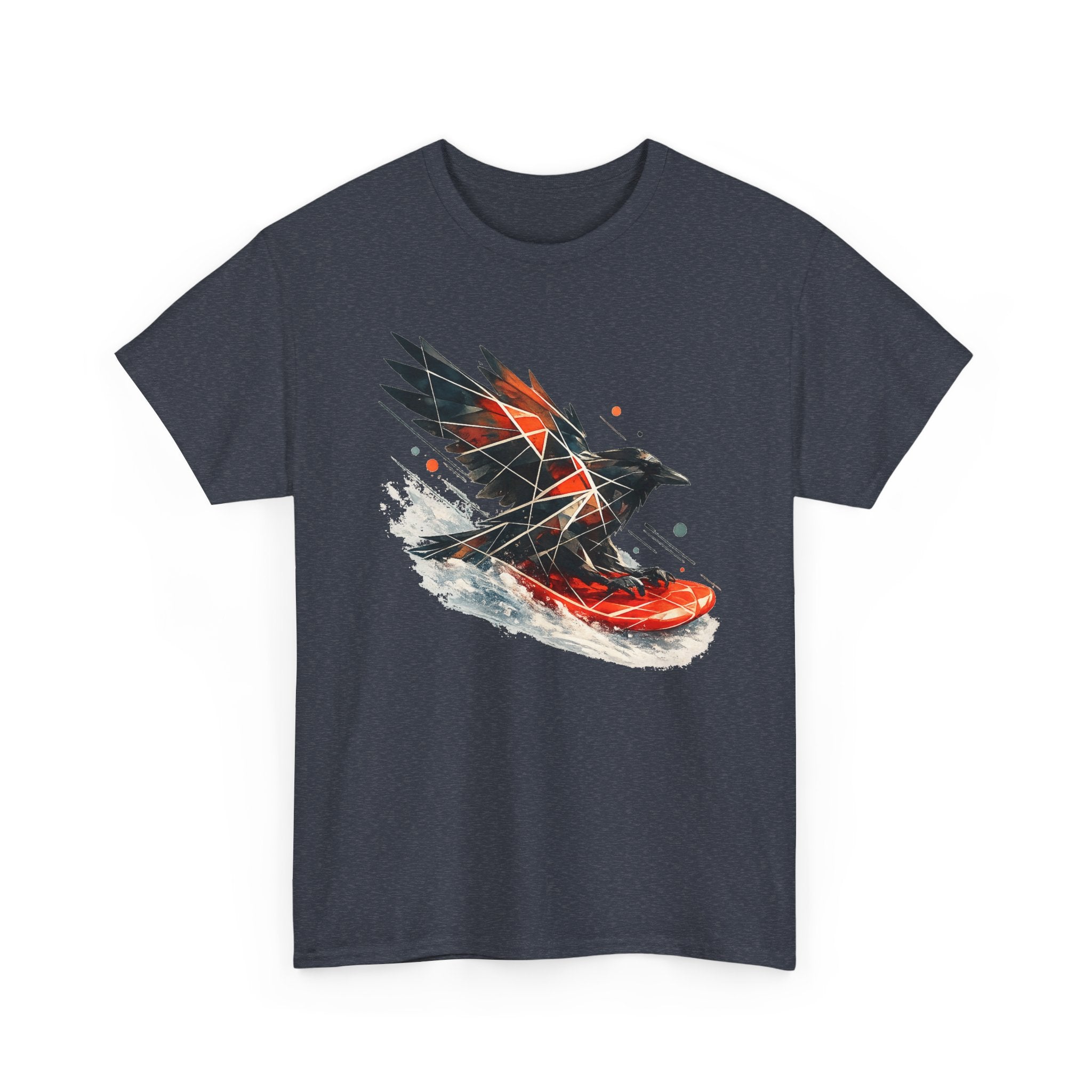Sledding Raven — Regular Fit T-Shirt