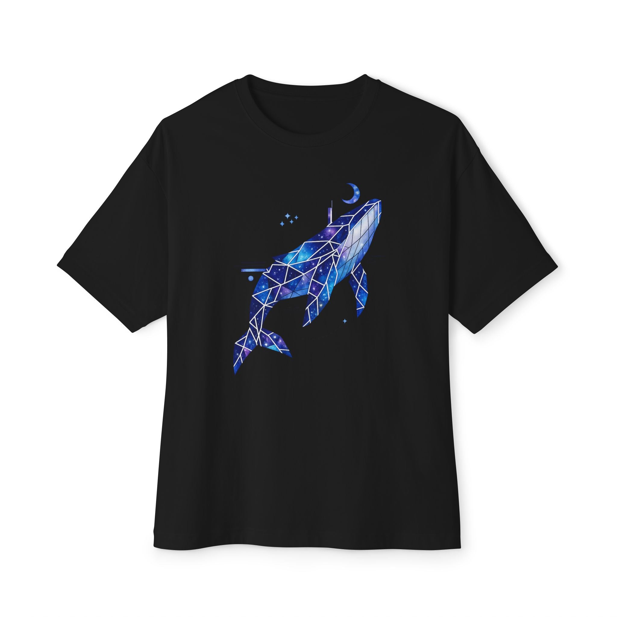 Cosmic Whale — Oversized T-Shirt