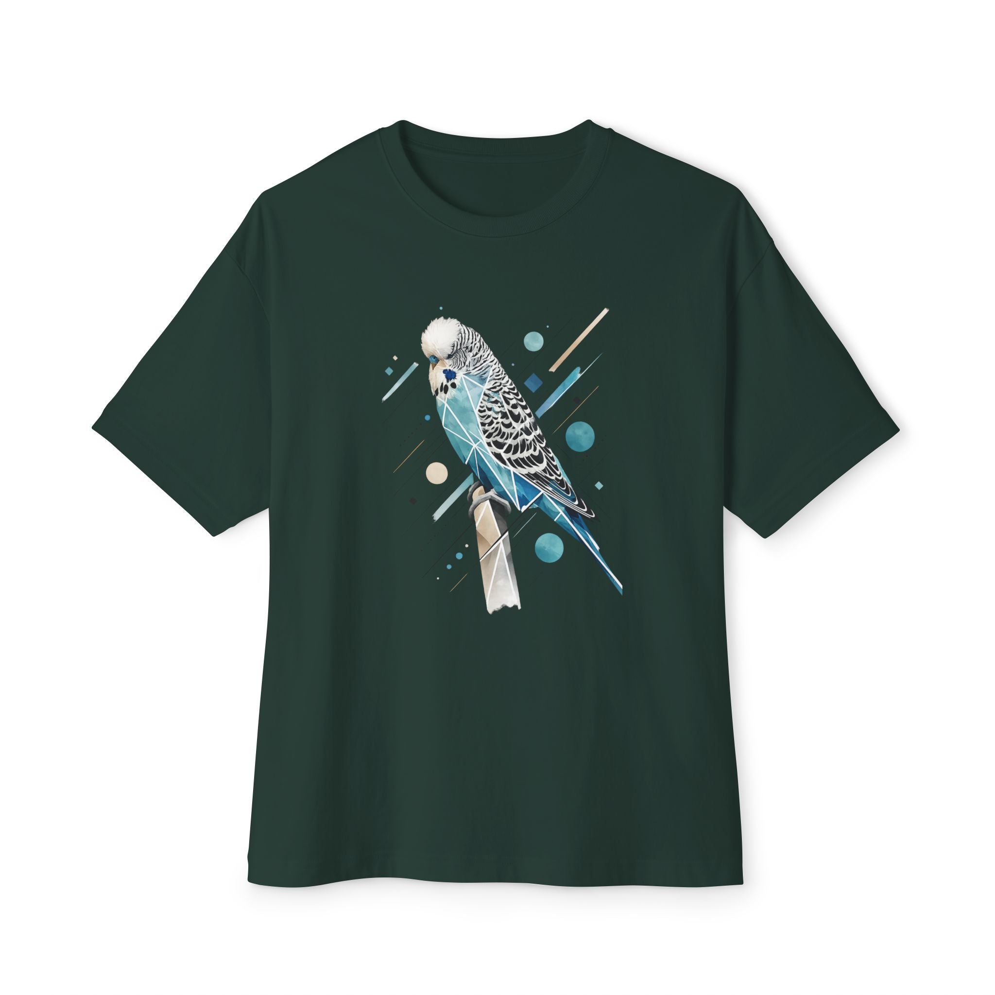 Blueberry Budgie — Oversized T-Shirt