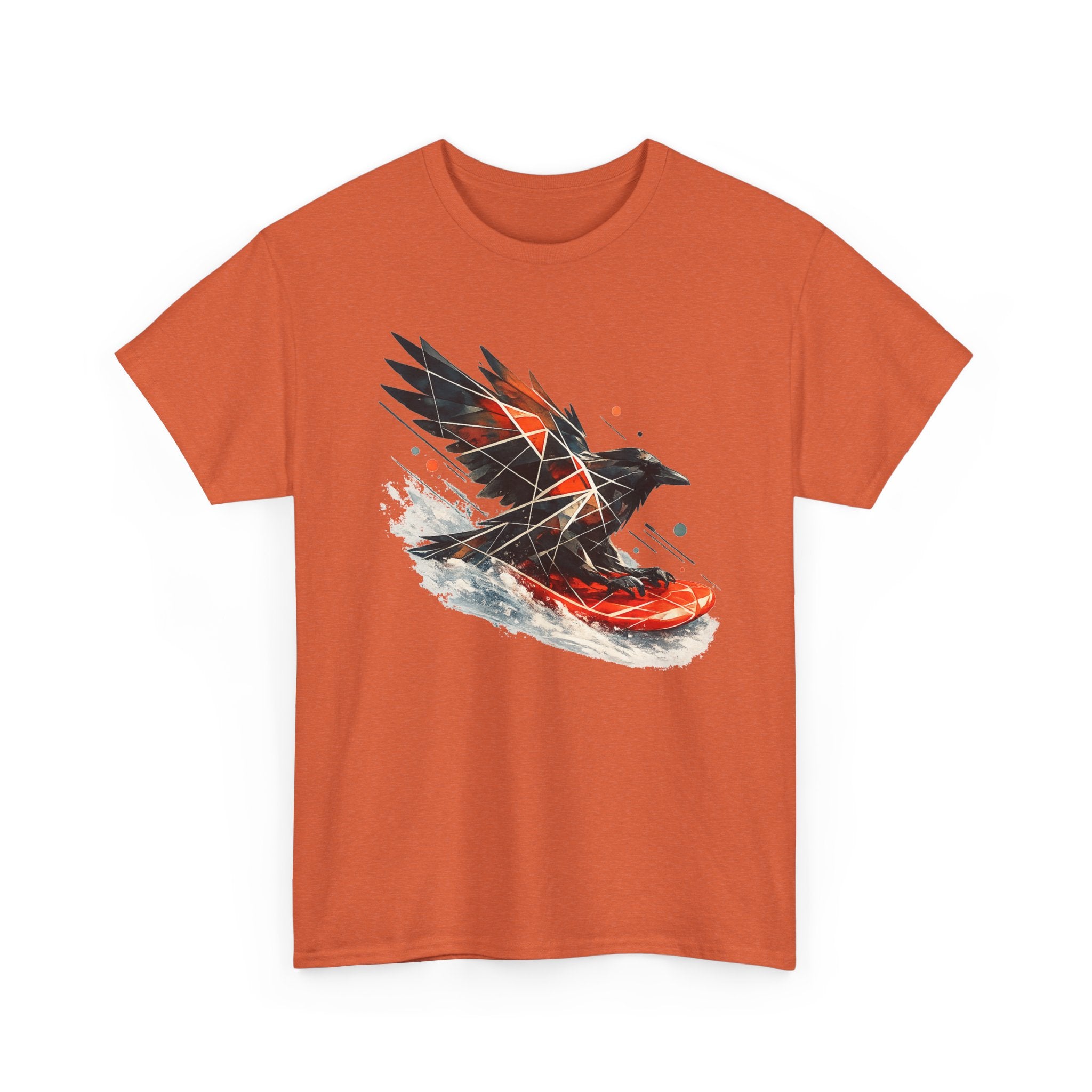 Sledding Raven — Regular Fit T-Shirt