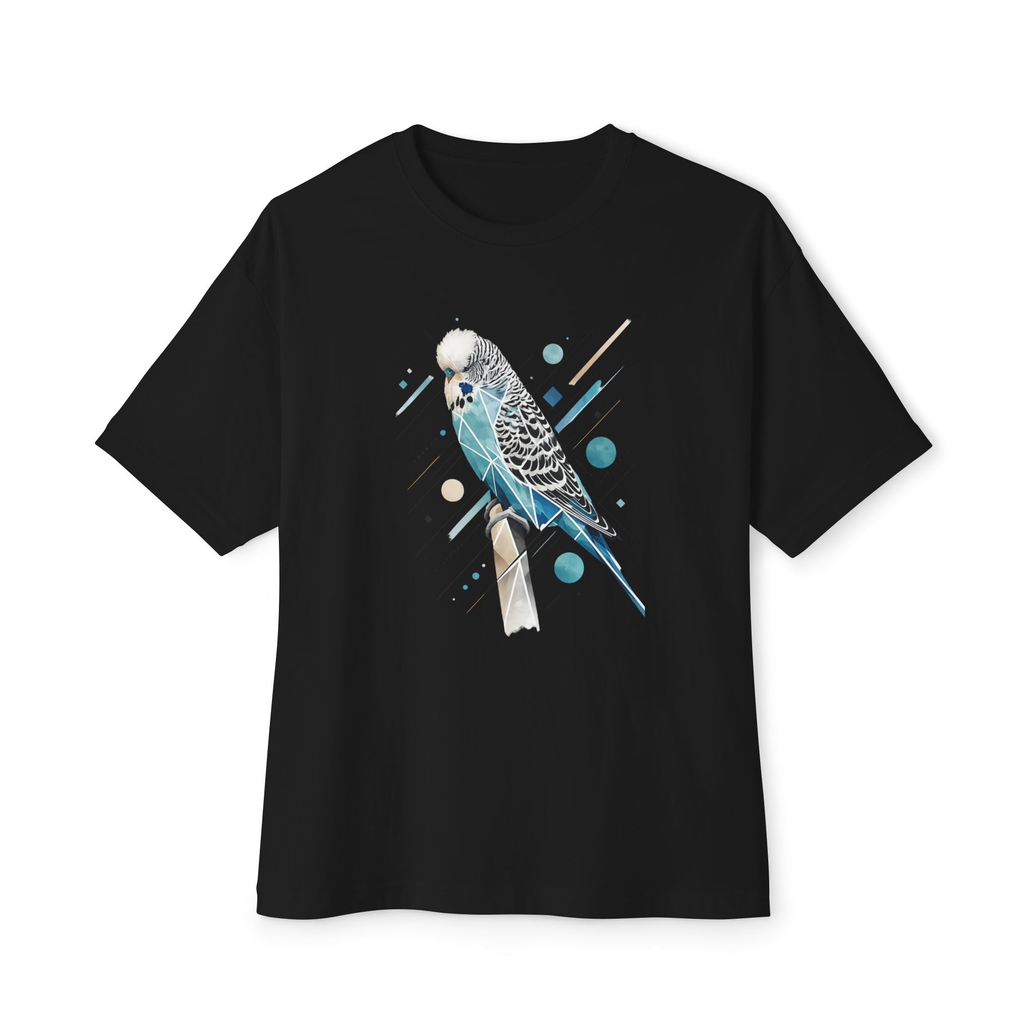 Blueberry Budgie — Oversized T-Shirt