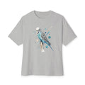 Blueberry Budgie — Oversized T-Shirt