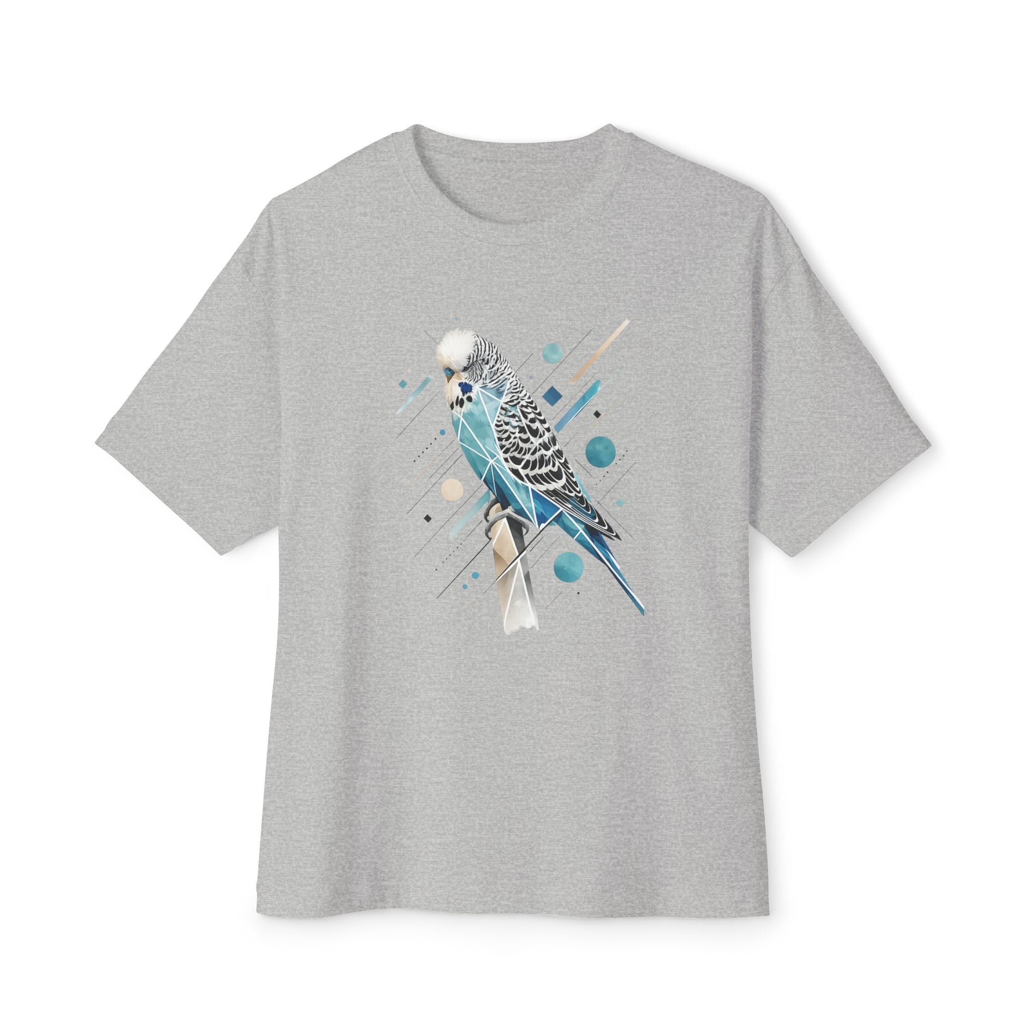 Blueberry Budgie — Oversized T-Shirt