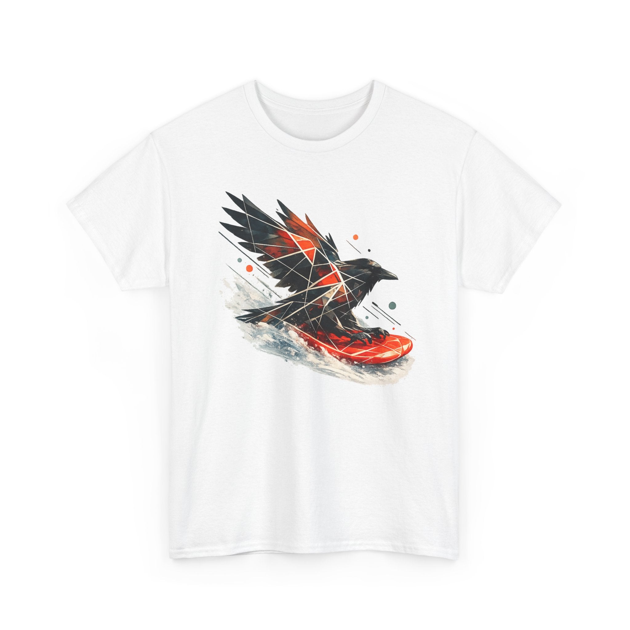 Sledding Raven — Regular Fit T-Shirt