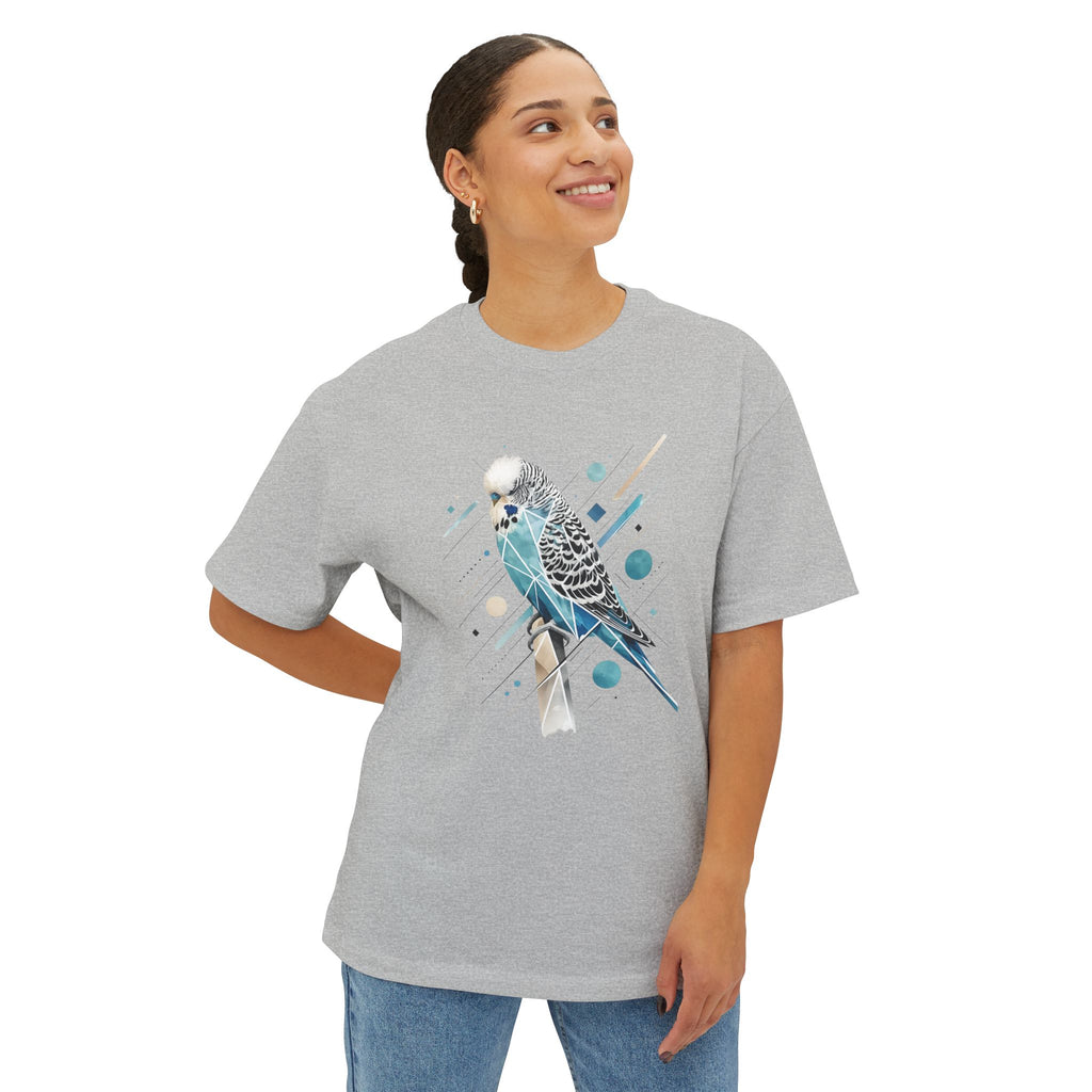 Blueberry Budgie — Oversized T-Shirt