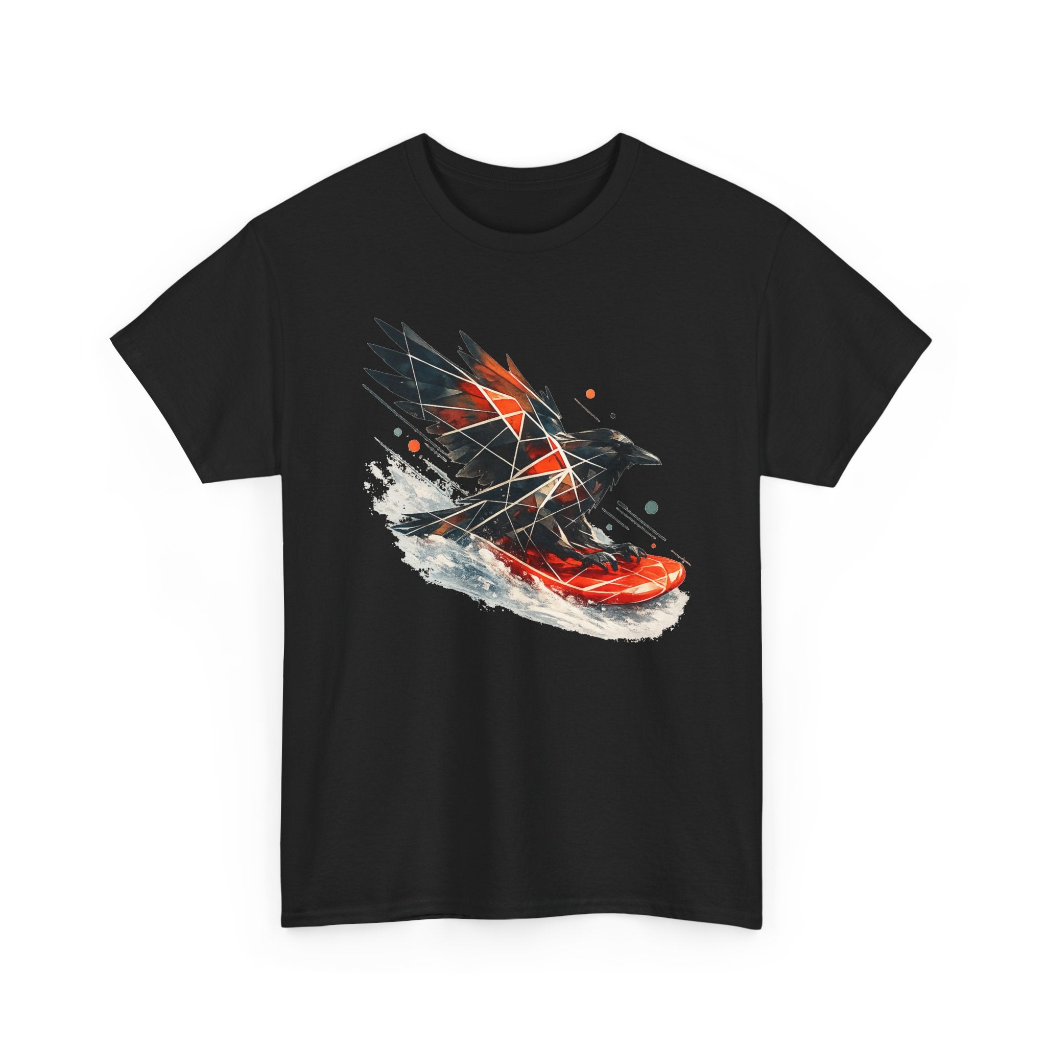 Sledding Raven — Regular Fit T-Shirt