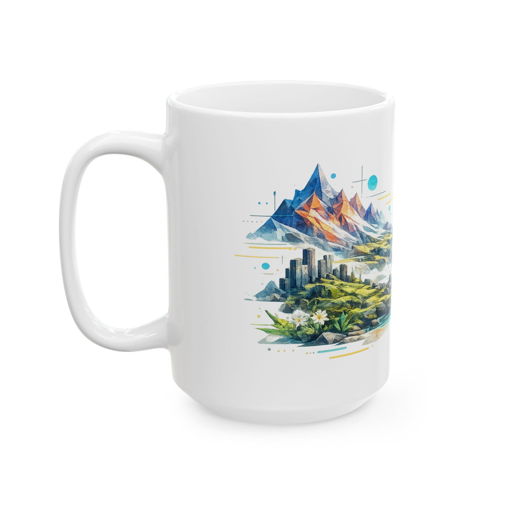 Volcanic Ice — Ceramic Mug