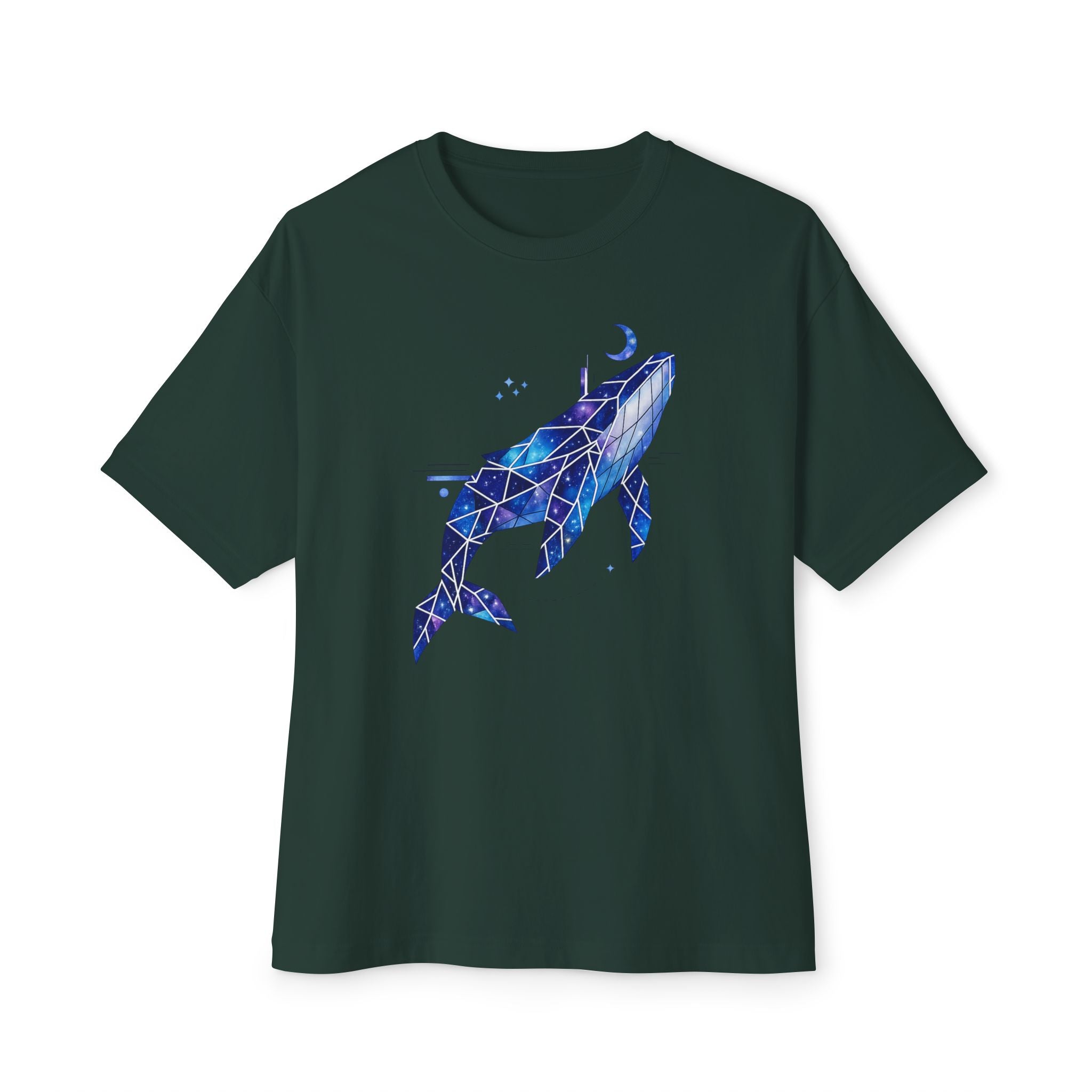 Cosmic Whale — Oversized T-Shirt