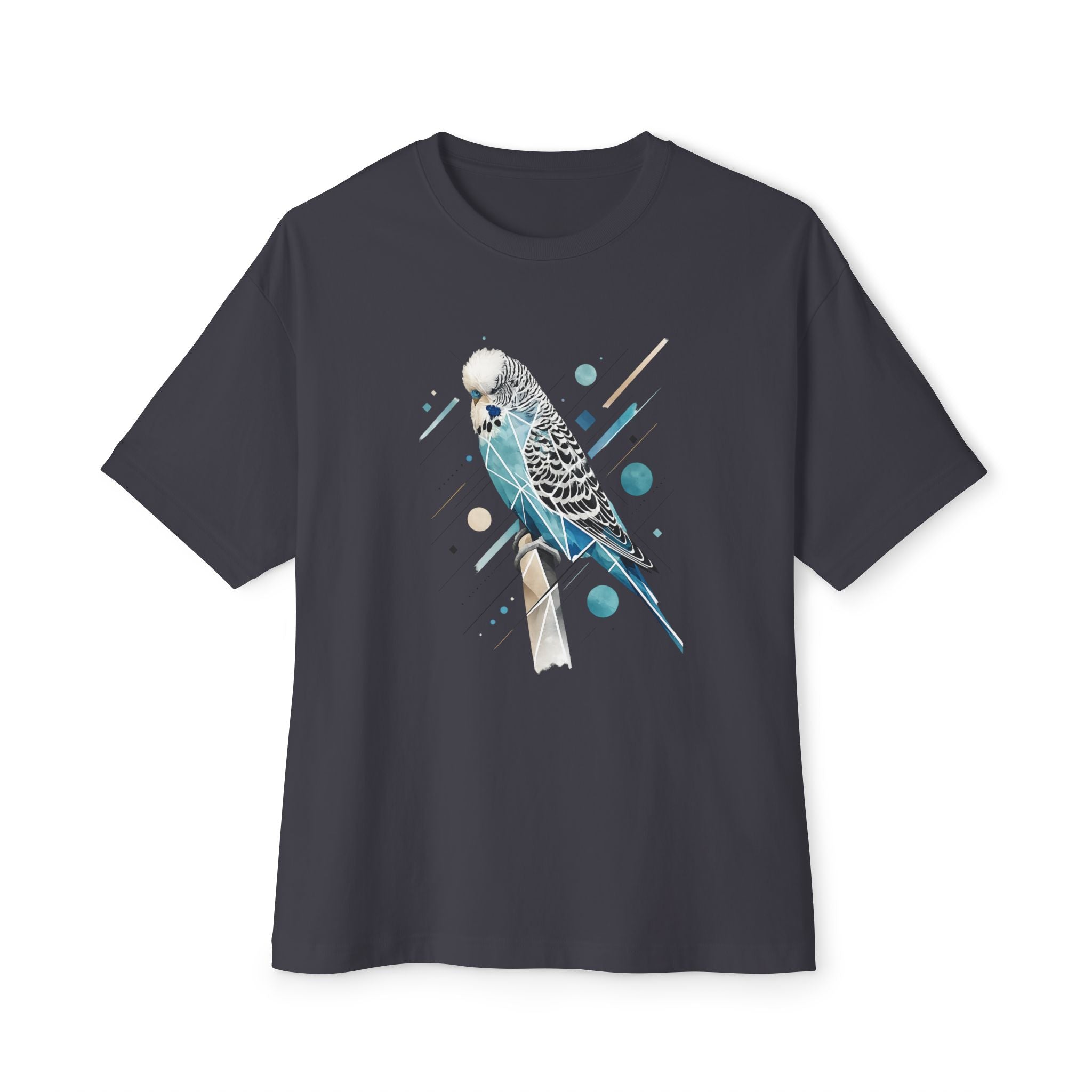 Blueberry Budgie — Oversized T-Shirt