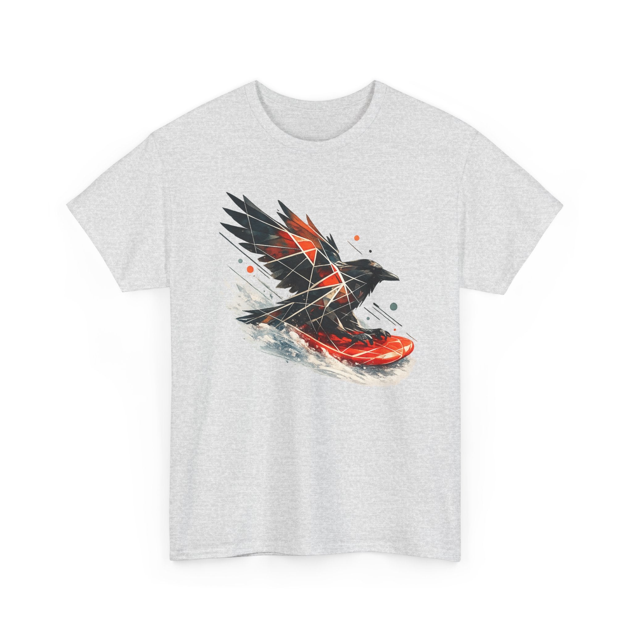 Sledding Raven — Regular Fit T-Shirt