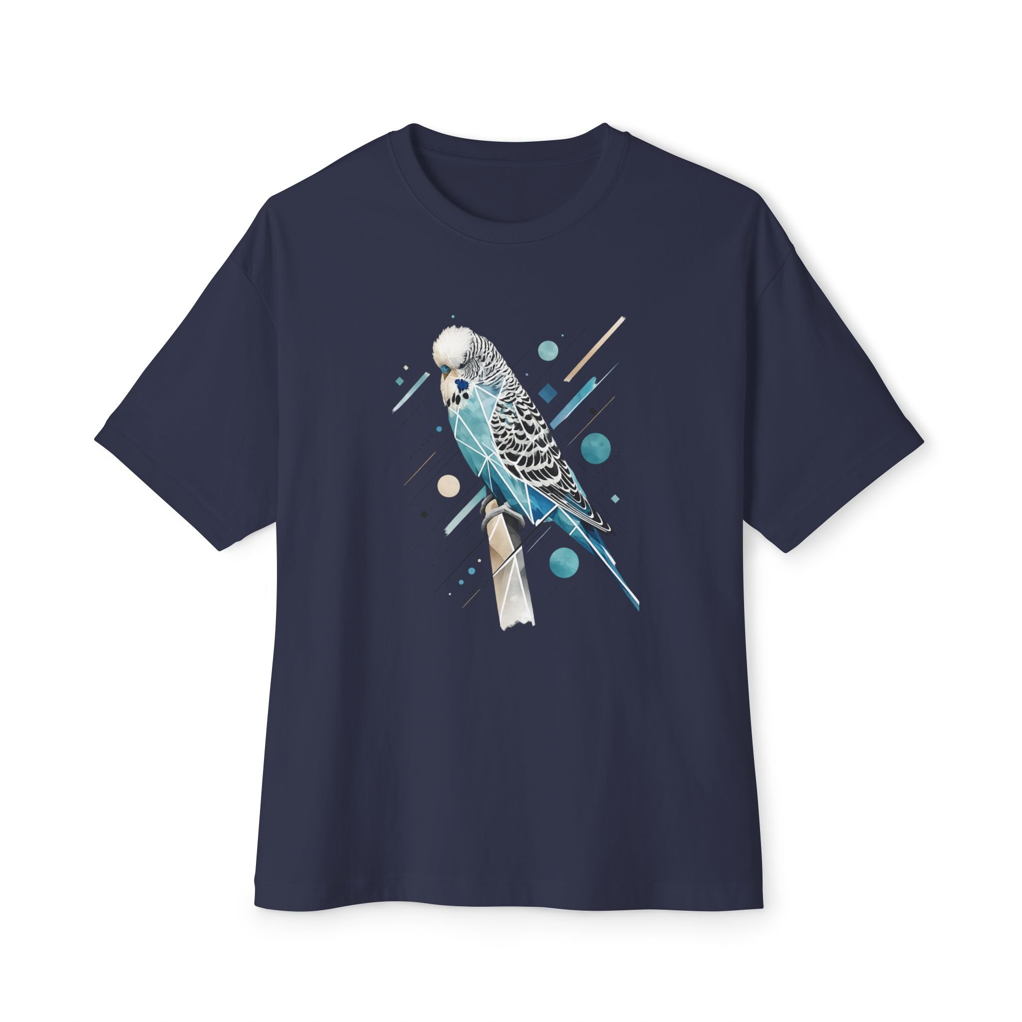 Blueberry Budgie — Oversized T-Shirt