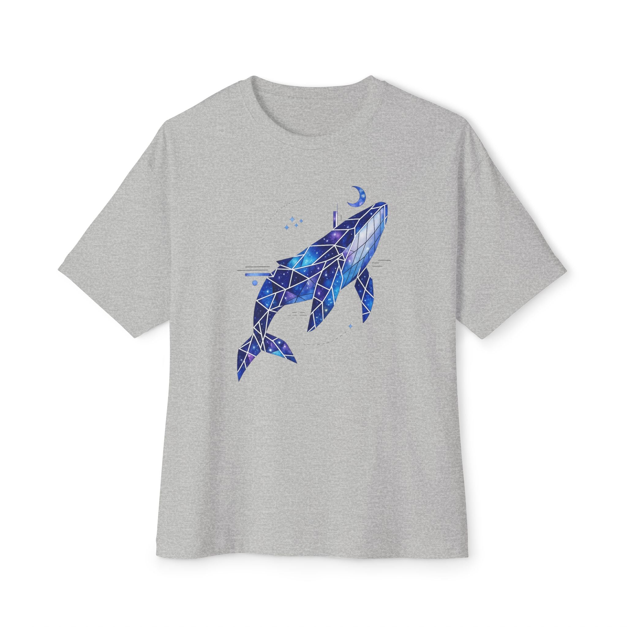 Cosmic Whale — Oversized T-Shirt